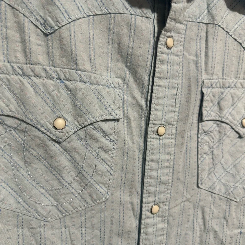 True Religion Button Down Shirt‎ Size Large